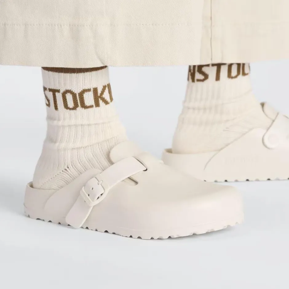 Women Birkenstock Boston Eva - Eggshell