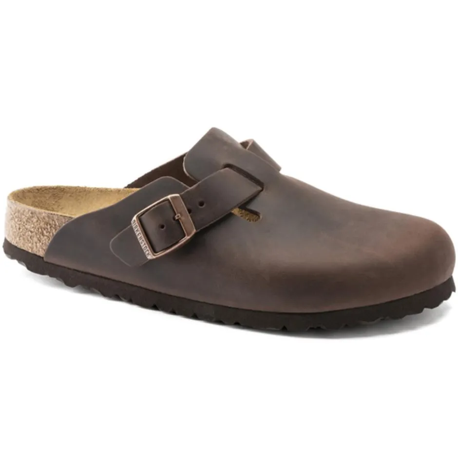 Birkenstock Men Boston Oiled Leather - Habana