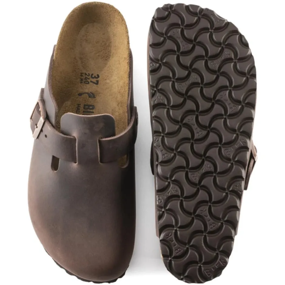 Birkenstock Men Boston Oiled Leather - Habana