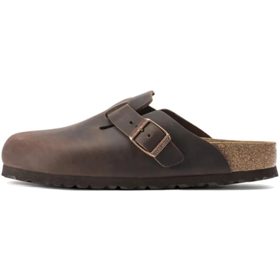 Birkenstock Men Boston Oiled Leather - Habana