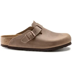 Women Birkenstock Boston Oiled Leather - Tabacco Brown