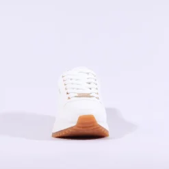 Women Tommy Bowe Ladies Braaten Waffle Trainer - White Leopard