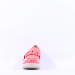 Women Wonders Brisa Slip On Link Wedge - Coral Combi