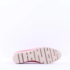 Women Wonders Brisa Slip On Link Wedge - Coral Combi