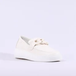 Women Tommy Bowe Ladies Budds Slip On Wedge - Off White