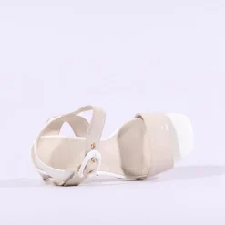Women Una Healy But I Do High Heel Sandal - Beige White