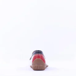 Women Gabor California Stitch Detail Mocassin - White Multi