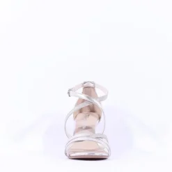 Women Tamaris Callie Strappy High Heel Sandal - Platinum