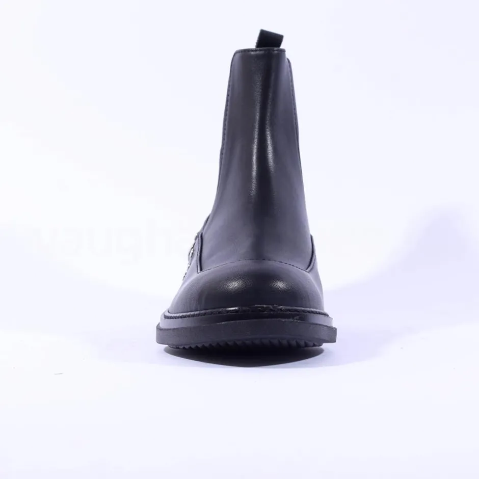 Women Marco Moreo Cambridge Stud Chelsea Boot - Black Leather