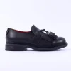 Women Marco Moreo Cambridge Tassle Loafer - Black Leather