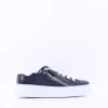 Women Gabor Campus Platform Trainer Side Zip - Dark Navy