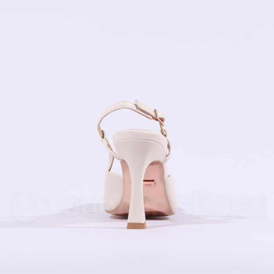 Women Una Healy Candy Man Brooch Slingback - Cream