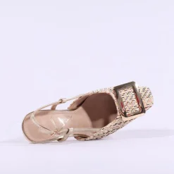 Women Una Healy Candy Man Brooch Slingback - Aztec