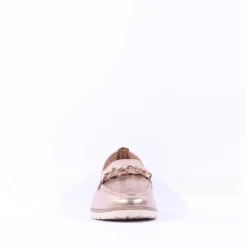 Women Tamaris Careen Slip On Loafer - Gold