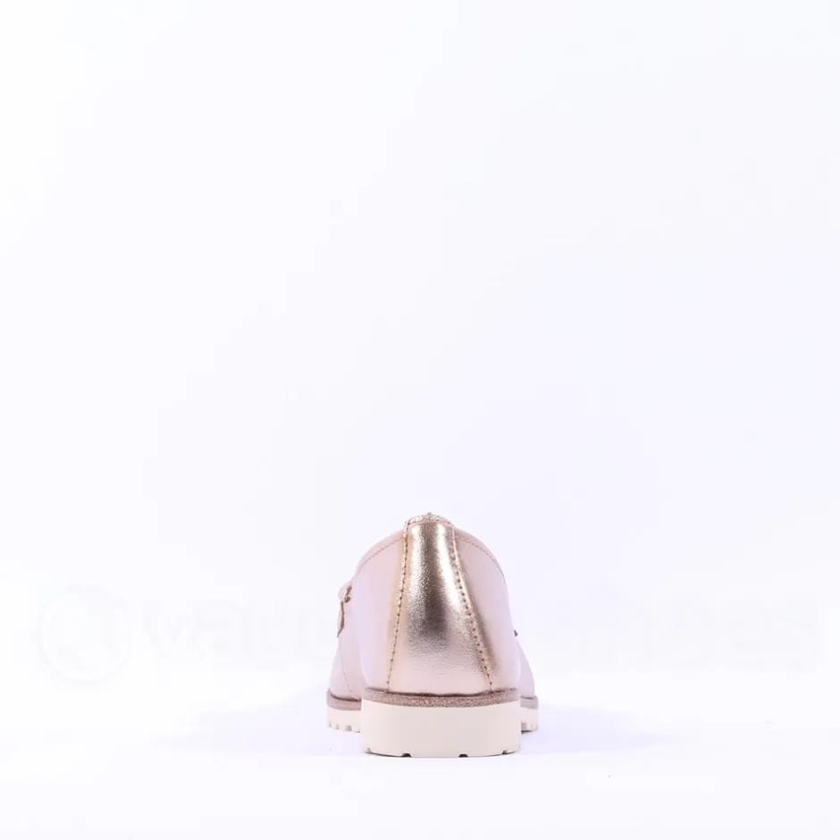 Women Tamaris Careen Slip On Loafer - Gold