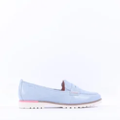 Women Tamaris Careen Slip On Loafer - Light Blue