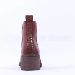 Women Tamaris Carolin Block Heel Chelsea Boot - Muscat