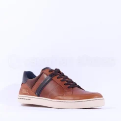 Tommy Bowe Carreras Casual Shoe - Tan Leather