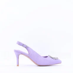 Women Sorento Castle Dargan Brooch Slingback - Lilac
