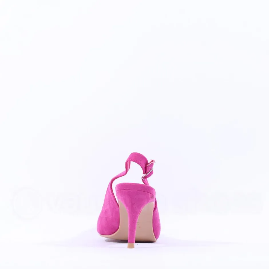 Women Sorento Castle Dargan Brooch Slingback - Fuchsia
