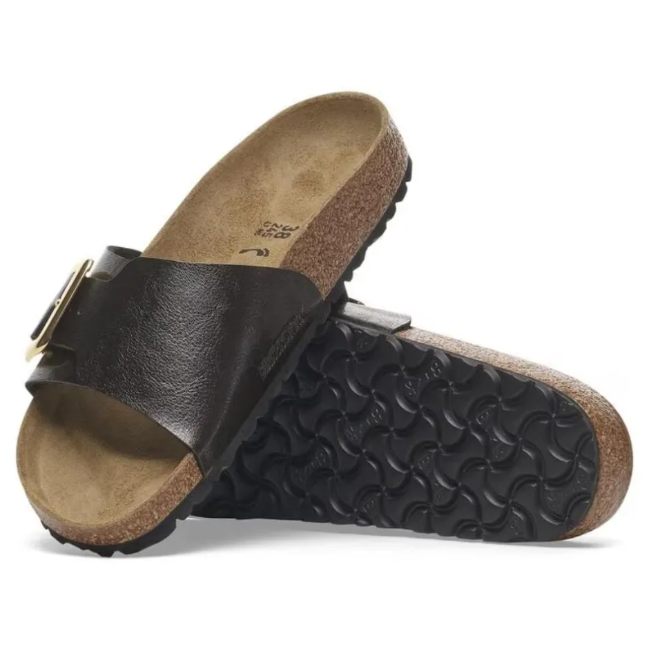 Women Birkenstock Catalina Cushion Buckle Bf - Graceful Licorice