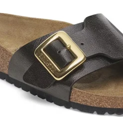 Women Birkenstock Catalina Cushion Buckle Bf - Graceful Licorice
