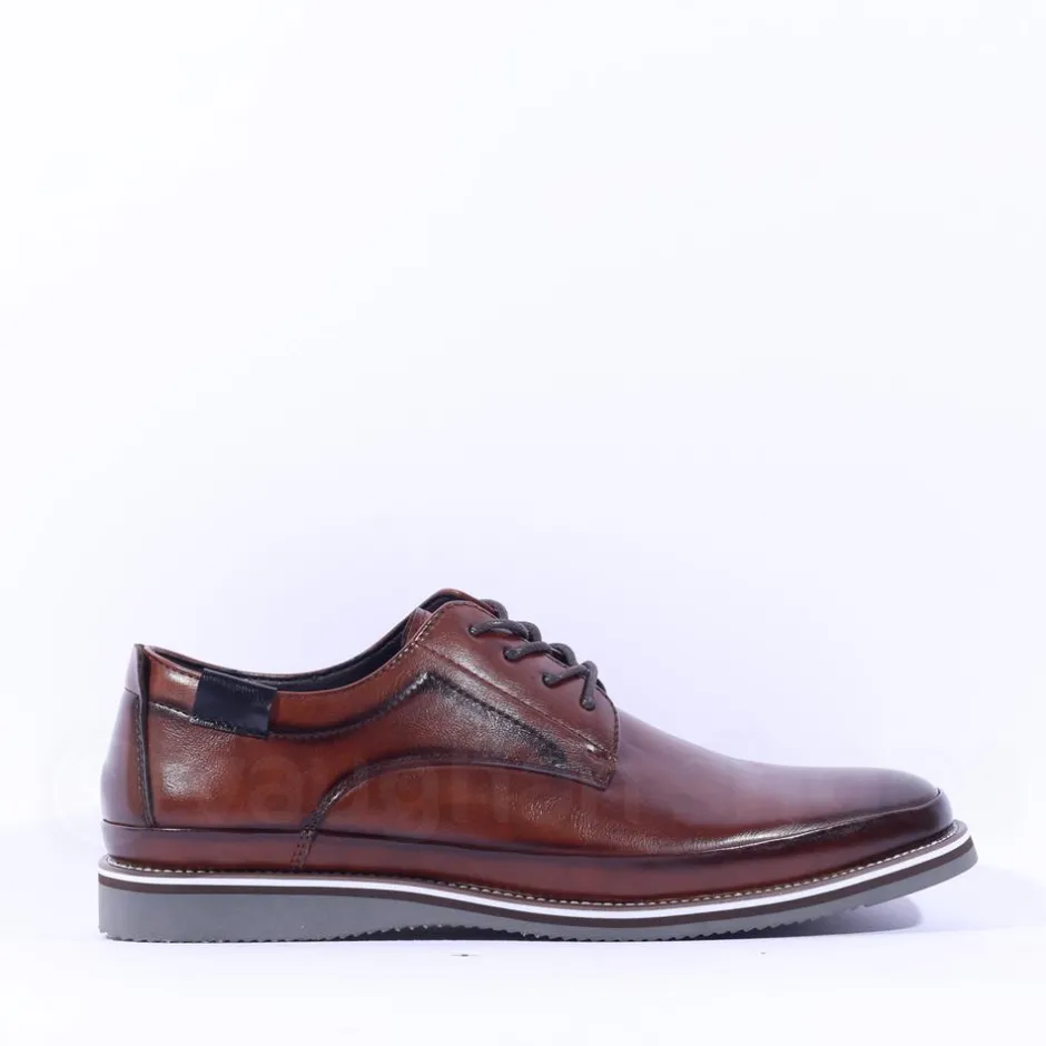 6th Sense Chine Smart Casual Shoe - Brown