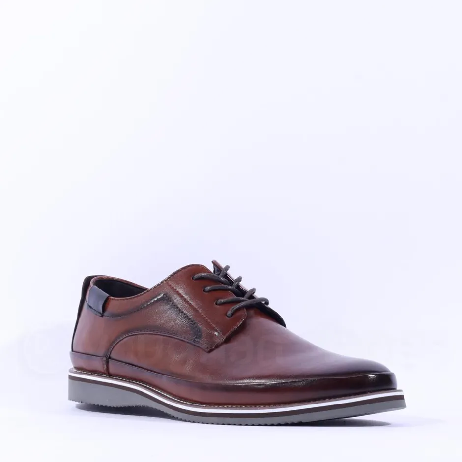 6th Sense Chine Smart Casual Shoe - Brown
