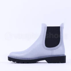 Women Igor Chloe Glitter Rain Ankle Boot - Silver