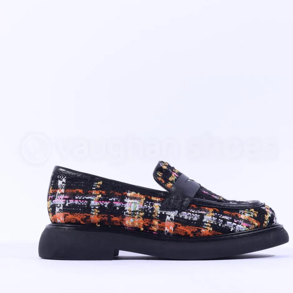 Women Marian Chunky Sole Knit Loafer - Black Multi