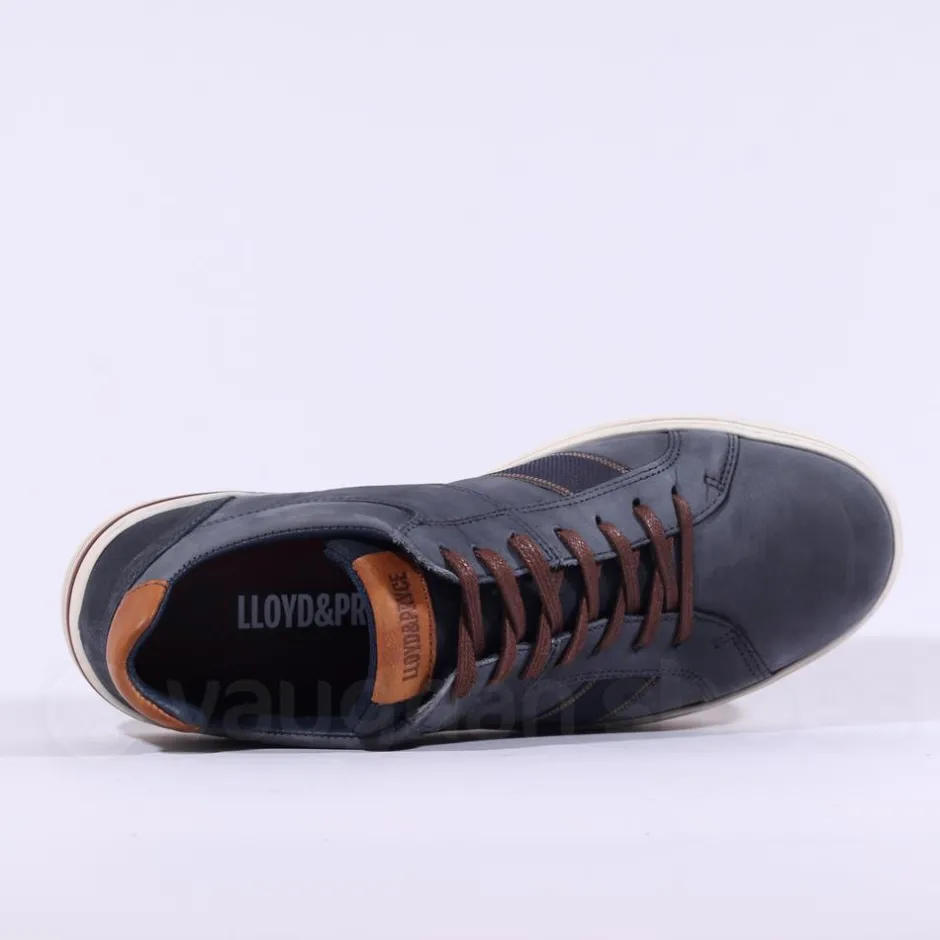 Tommy Bowe Cima Laced Casual Shoe - Blue Nubuck