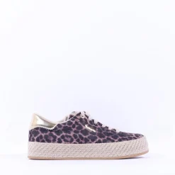 Women Tamaris Cinda Platform Trim Trainer - Leopard Skin