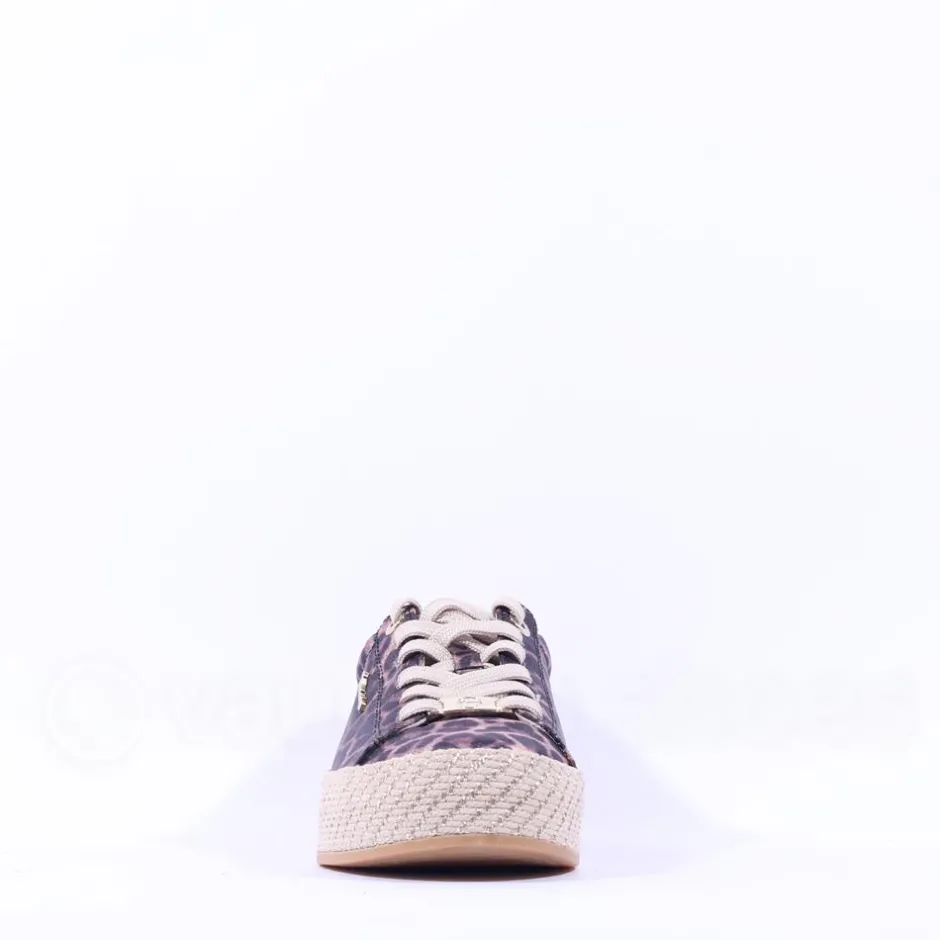 Women Tamaris Cinda Platform Trim Trainer - Leopard Skin