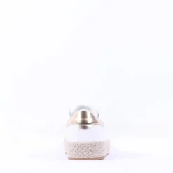 Women Tamaris Cinda Platform Trim Trainer - White Gold