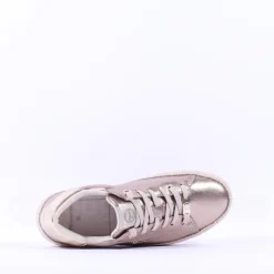 Women Tamaris Cinda Platform Trim Trainer - Gold