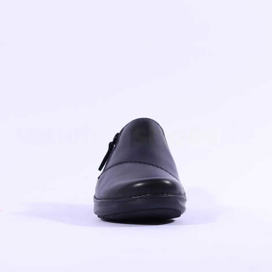 Women Clarks Women Clarks Appley Zip - Black