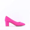 Women Marco Tozzi Classic Block High Heel - Pink