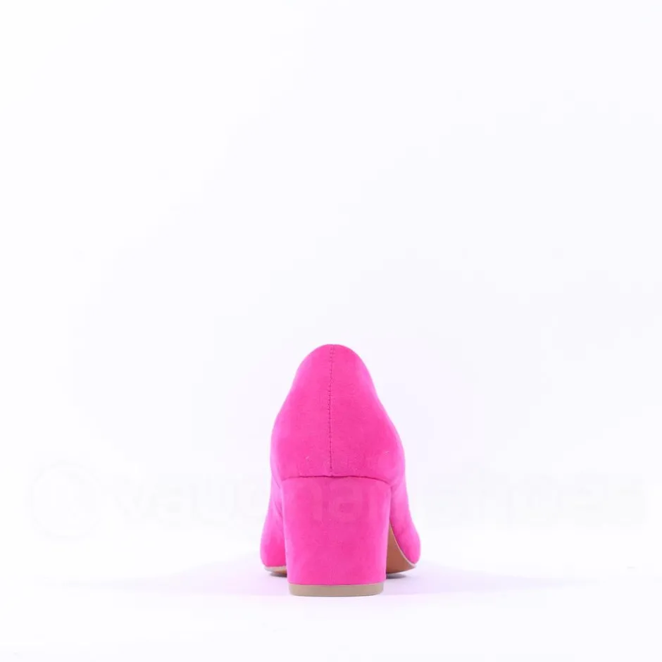 Women Marco Tozzi Classic Block High Heel - Pink