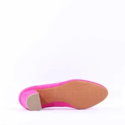 Women Marco Tozzi Classic Block High Heel - Pink