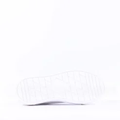 Women Marco Moreo Classic Laced Trainer - White Gold Leather