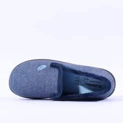 Women Plumaflex Ladies Closed House Slipper - Blue