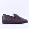 Nordikas Men Closed House Slipper - Brown Leather