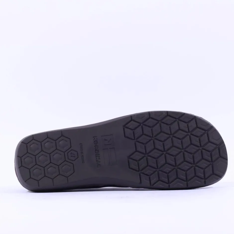 Nordikas Men Closed House Slipper - Brown Leather
