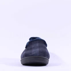 Plumaflex Men Closed House Slipper - Navy Combi