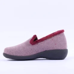 Women Plumaflex Ladies Closed House Slipper - Rose