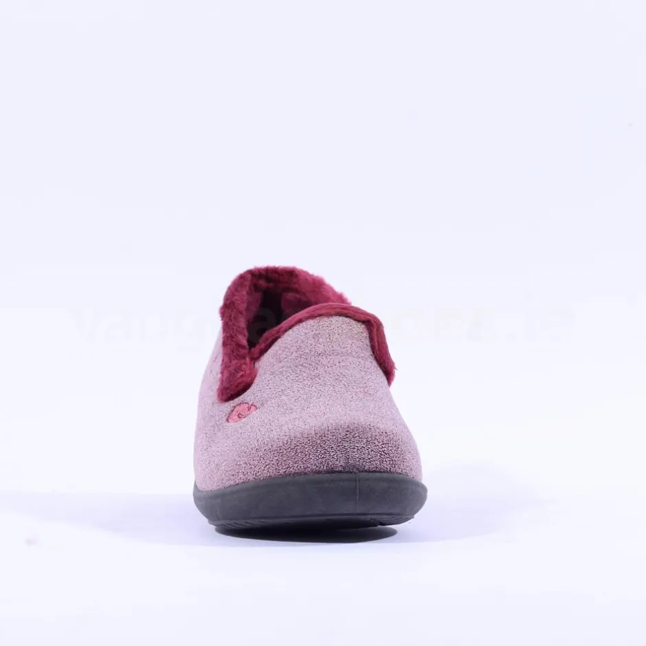 Women Plumaflex Ladies Closed House Slipper - Rose