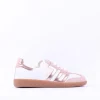 Women Back 70 Cloud Gumsole Retro Trainer - Pink Metallic