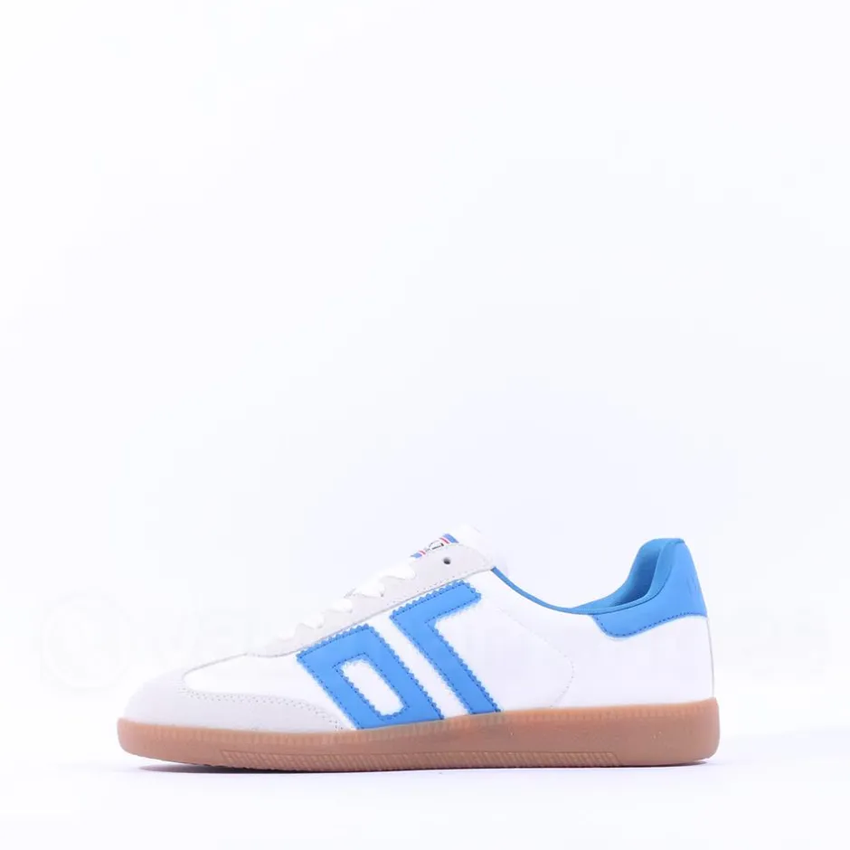 Women Back 70 Cloud Gumsole Retro Trainer - French Blue