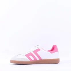Women Back 70 Cloud Gumsole Retro Trainer - Fuchsia