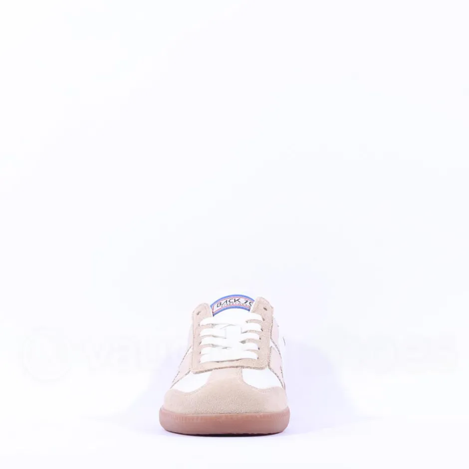 Women Back 70 Cloud Gumsole Retro Trainer - Gold Metallic